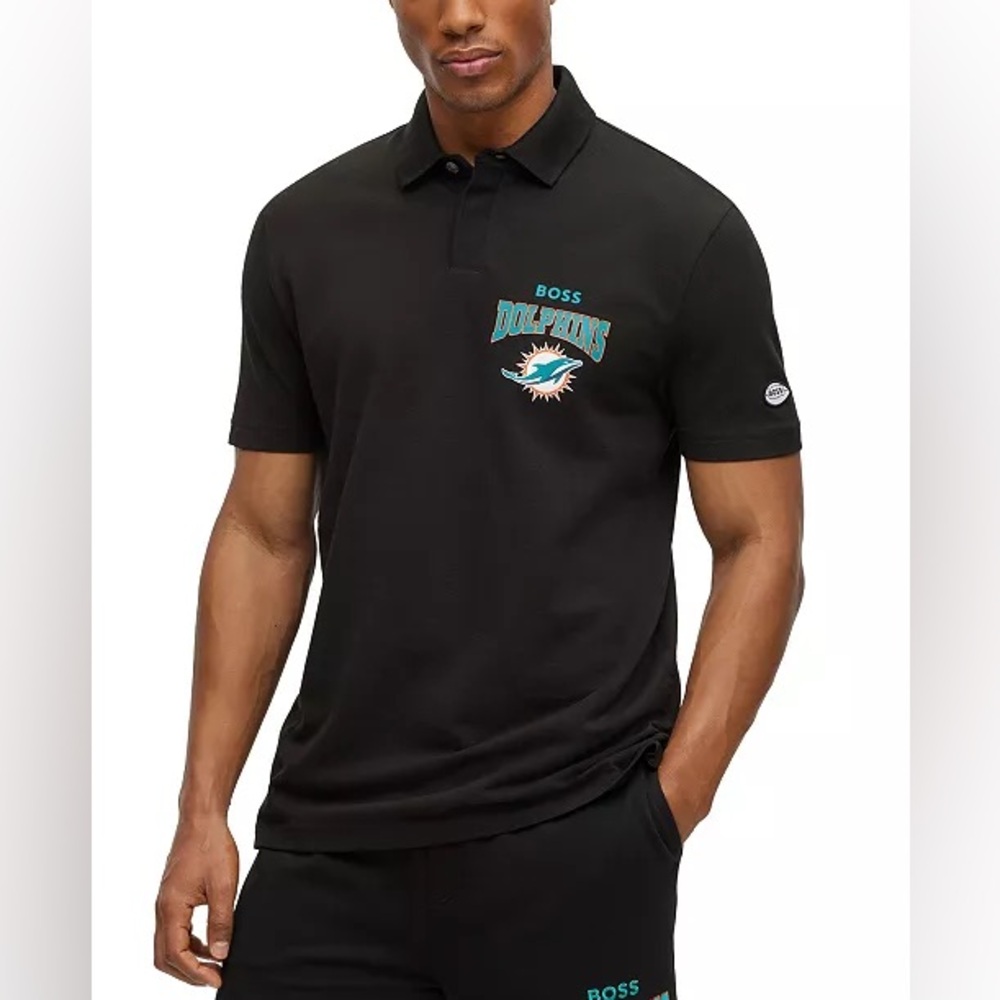 BOSS X NFL Miami Dolphins‎ Punter Polo 🏈